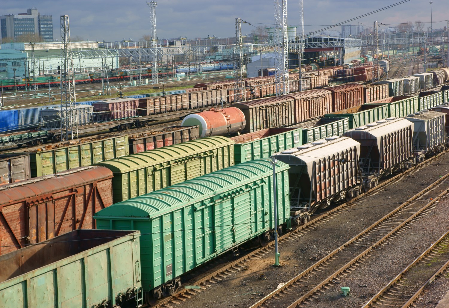 Railcar Storage Yard